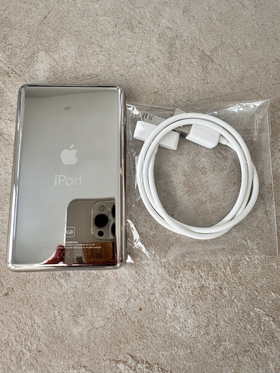 Apple iPod Classic 7th Generation 160GB Silver MC293J MC293LL New