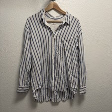 Wilfred Free button up top linen blend women ...