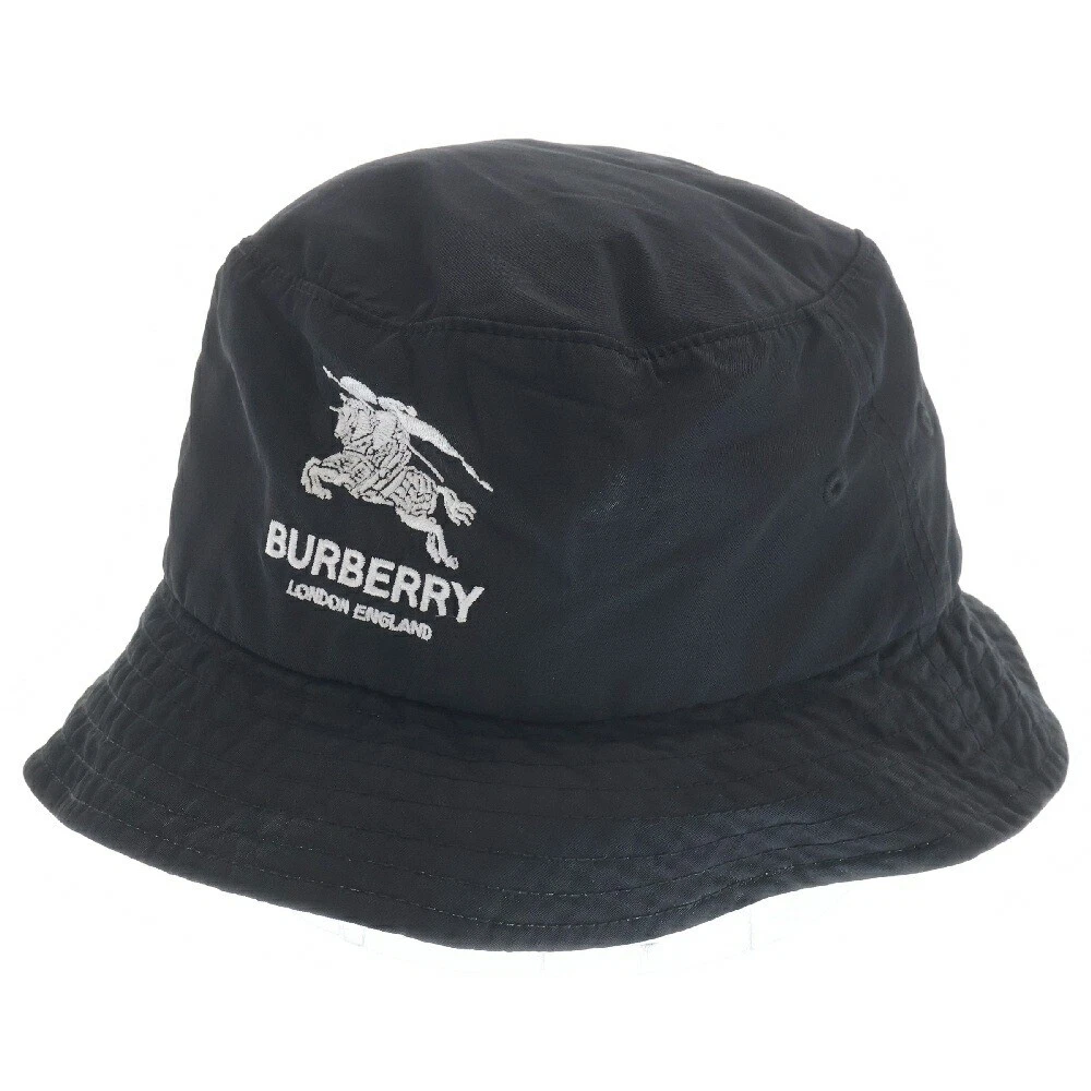 Chapeau concasseur Burberry 22Ss logo devant brodé seau taille suprême S/M