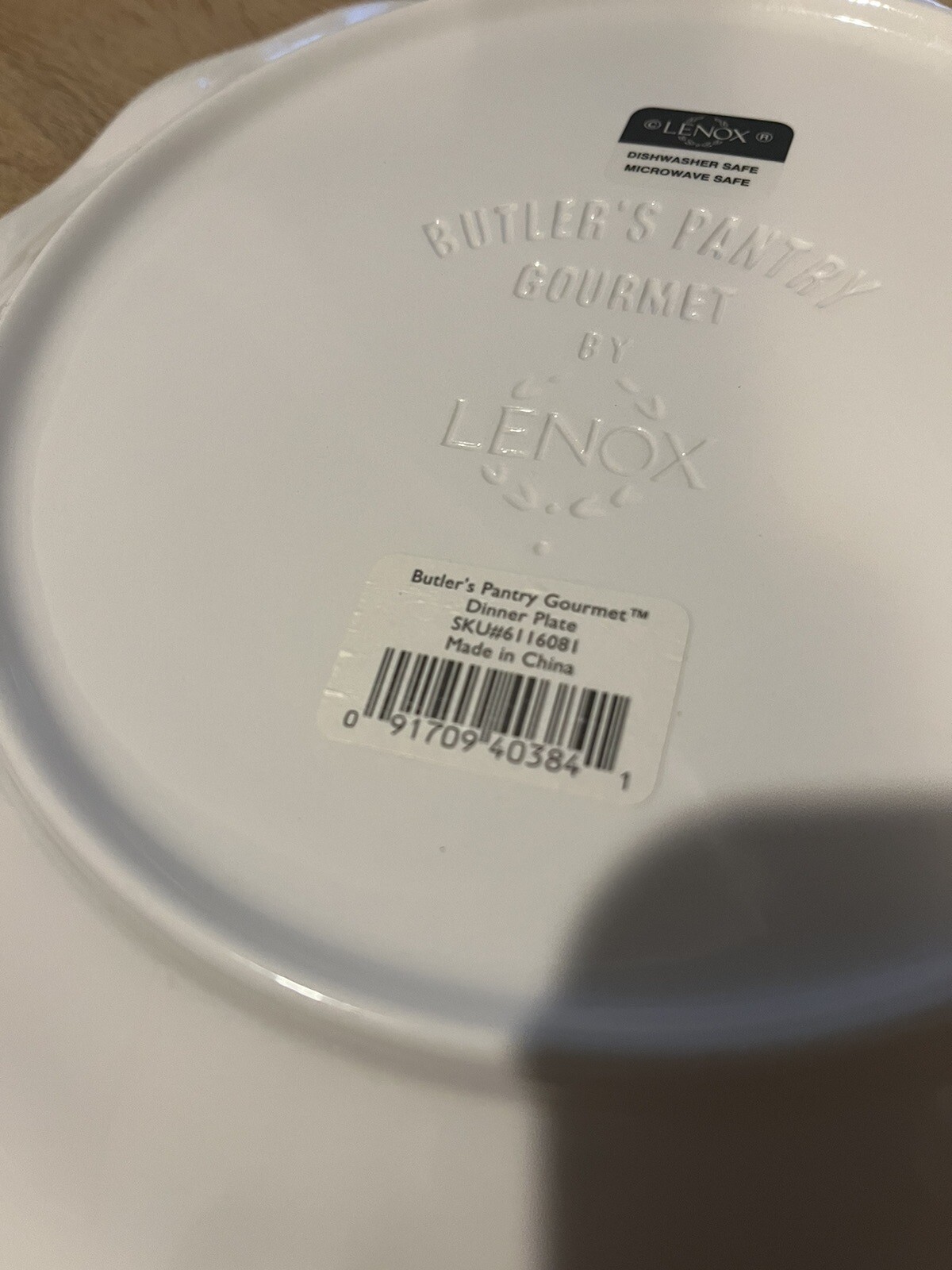 Lenox BUTLER'S PANTRY GOURMET Dinner Plate - Set of 4