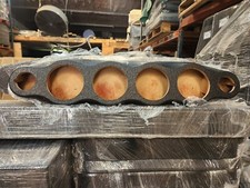 Universal Quad 6.5 Speakers Dual Tweeters Pod panel speaker box Black Vinyl