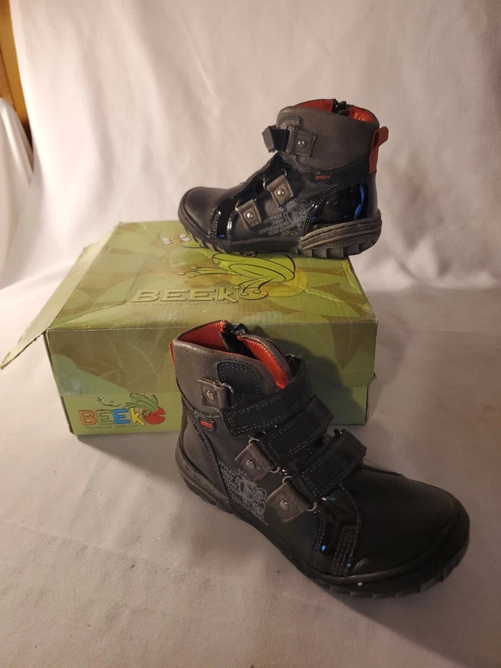 Beeko JoJo Boy Shoe Size 10.5 US Black New Grunge street shoe - Image 2 of 4