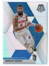 19-20 Mosaic Silver #77 Markieff Morris Base Pistons