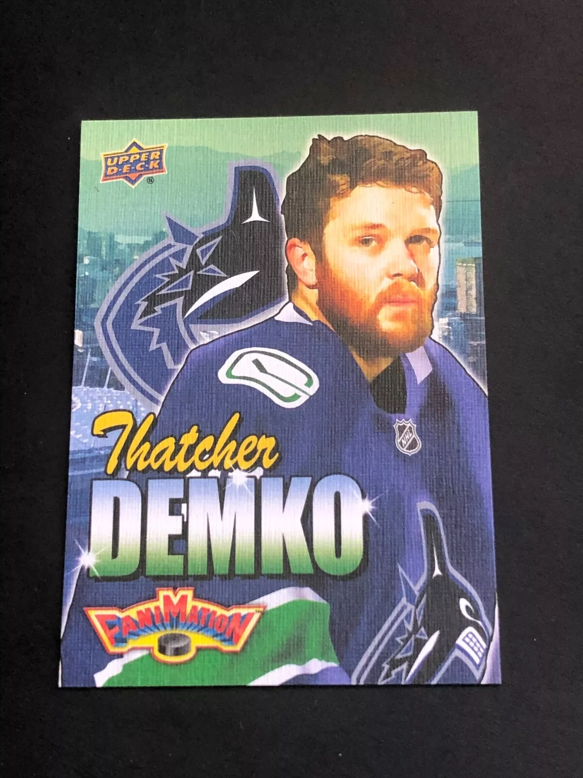 Thatcher Demko trading card