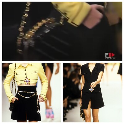 Chanel Vintage Spring 1995 Black Patent Leather Large 95P Vanity