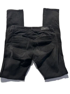 JEAN NOIR FEMME KAPORAL TAILLE US 32 FR 40 MODELE SLIM LIZA DESTROY - Photo 1/4