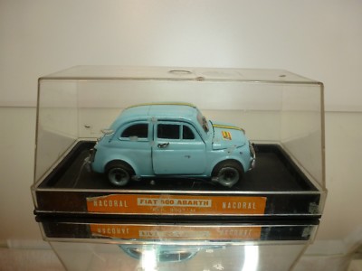 NACORAL FIAT 500 RALLY ミニカー　ブルー　スペイン製 NACORAL 1:25 - FIAT 500 RALLY NO= 3507 - EXTREMELY RARE