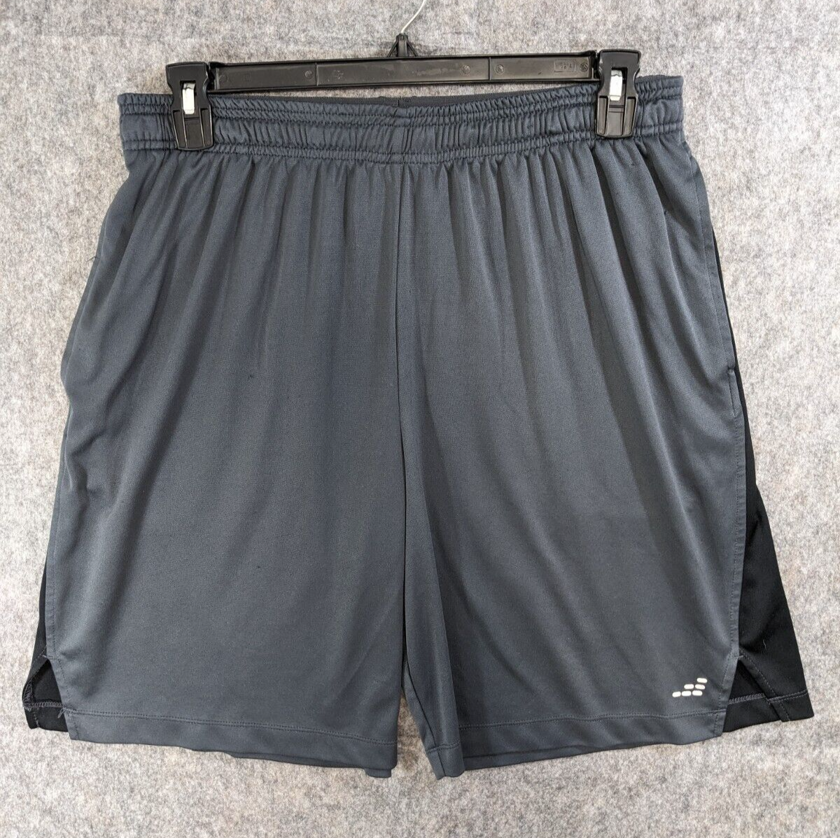 BCG Shorts Mens Extra Large Black Gray Drawstring Elastic Waist Pockets  Athletic