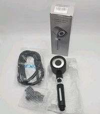 Turbo Charged Bath Shower Head - Hand Held - Adjustable - No Filters - READ DESC
