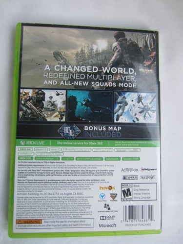 XBOX 360 Six Game Bundle Giochi: GTA V, Assassins, Crysis3, Titanfall, COD Ghosts - Foto 2 di 8