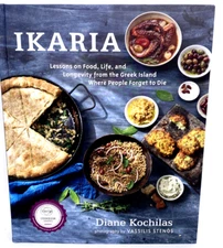 Ikaria Greek Cookbook LESSONS ON FOOD LIFE LONGEVITY 2014 Diane Kochilas