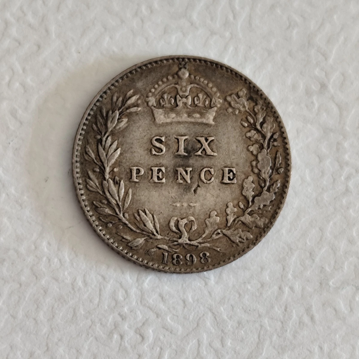 1898年(128年前) イギリス(大英帝国) 2ペンス銀貨 銀品位(.925) 银色1898 年英国硬币| eBay