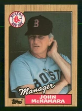 JOHN McNAMARA 1987 TOPPS TIFFANY 87 NO 368 NRMINT+             19656