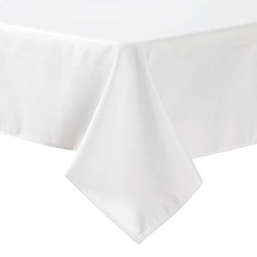 Square Tablecloth 70x70 inch Washable Polyester Fabric Table 70x701PC