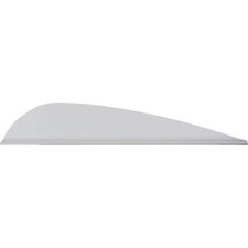 AAE Trad Vanes White 3 in. 50 pk.