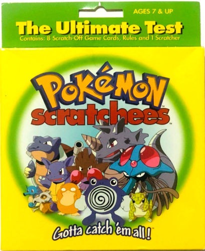 VINTAGE DECIPHER POKEMON SCRATCHEES THE ULTIMATE TEST NEW SEALED BOX RARE - 第 1/2 張圖片