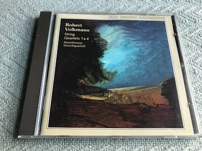ROBERT VOLKMANN: String Quartets 1 & 4 by Mannheim String Quartet (CD, 1995)