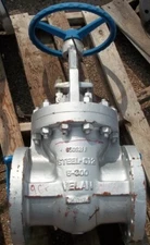 VELAN 6” 300 C-12 RAISED FACE FLANGED GATE VALVE 