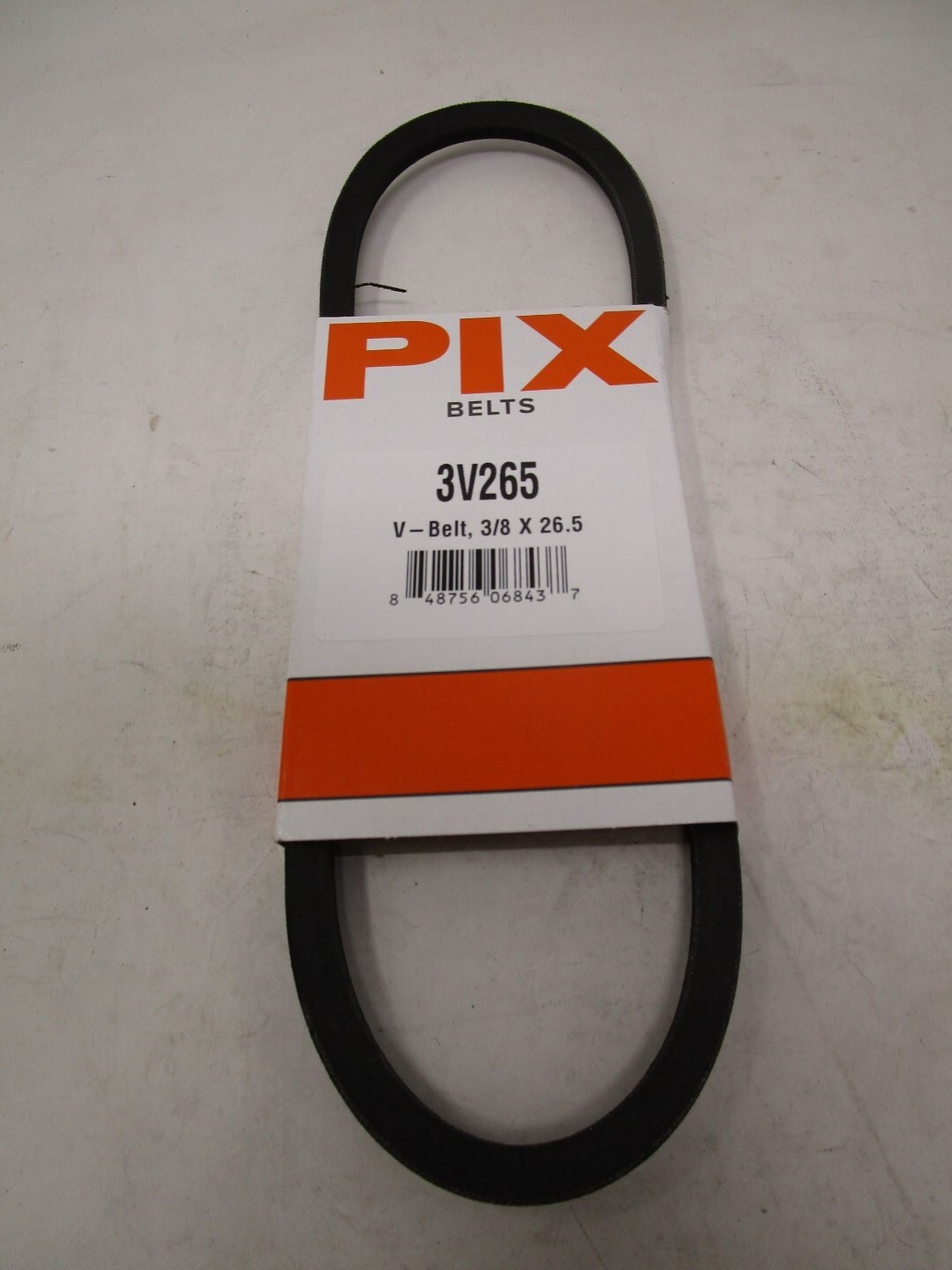 For MTD Snow Thrower Rubber V Belt 3 8 X 26 5 26 1 2 In A Pix 3V265 for-mtd-snow-thrower-rubber-v-belt-3-8-x-26-5-26-1-2-in-a-pix-3v265