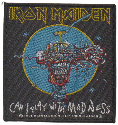 IRON MAIDEN - Can I Play With Madness - 9,7 cm x 10,2 cm - Patch - 167976