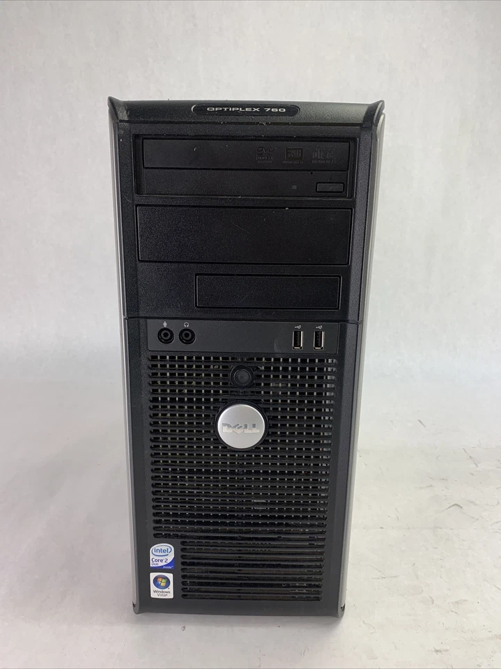 Dell Optiplex 760 MT Intel Core 2 Duo E7300 2.66GHz 2GB RAM No HDD No OS - Image 2 of 4