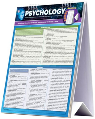 Psychology (Quickstudy) - Spiral-bound NEW BarCharts Inc ( 2015-05-31