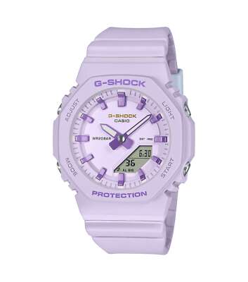 Casio G-SHOCK Damenuhr Analog/Digital Flieder 20BAR GMA-P2125W-6AER