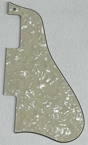 Fits Gibson ES-335 Guitar Pickguard Scratch Plate Short,4 Ply Ivory White Pearl