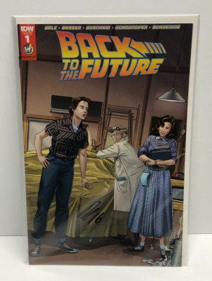IDW Back to the Future Comics Issue #1 Signed by ? (Bagged & Boarded)