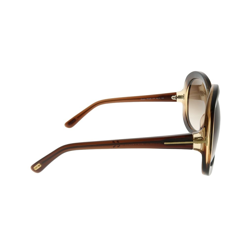 Tom Ford Margot Sunglasses Brown Gradient Lens FT226 Tom Ford Margot Sunglasses Brown Gradient Lens FT226 47F 63  main image 2