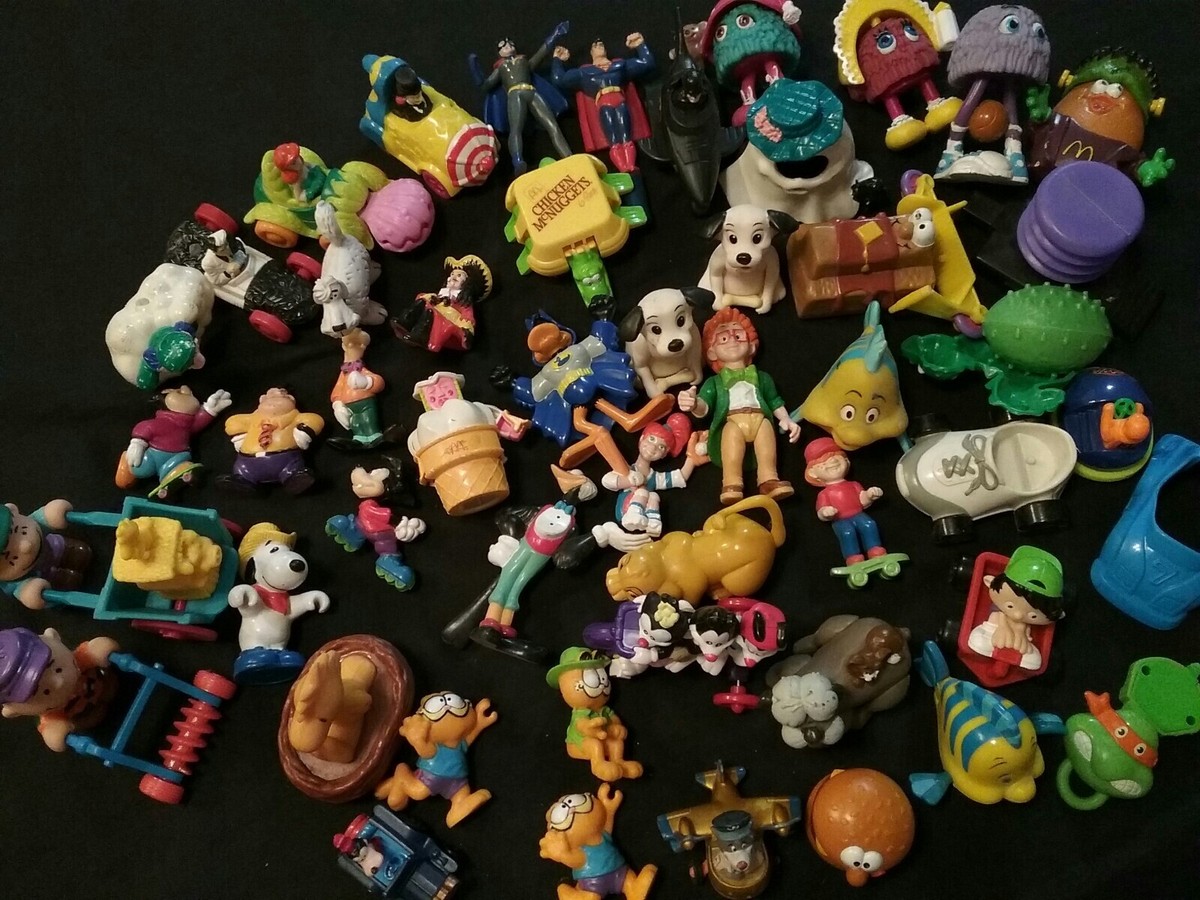 Collection Happy Meal Toys Peanuts Burger King McDonald's DC