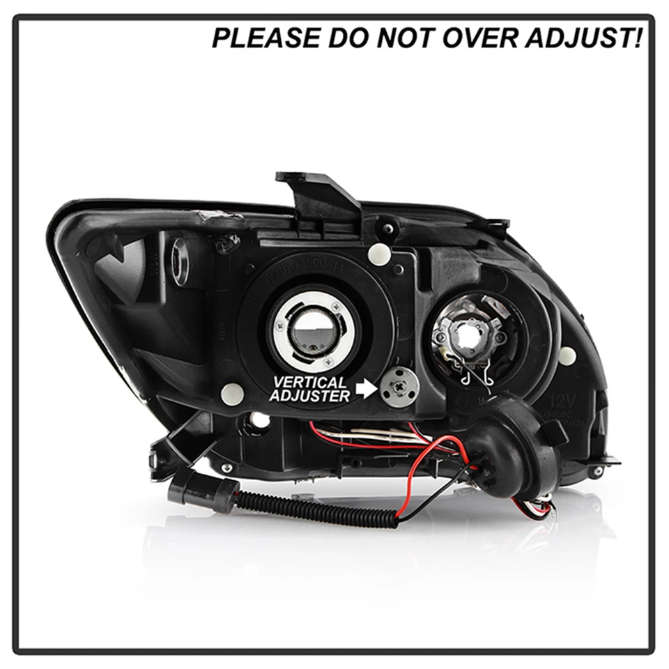 Faros proyectores Spyder Signature LED Halo negros para Scion TC 2005-2007 Foto 3 de 4