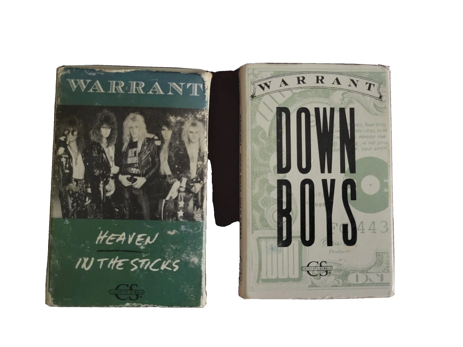 Warrant Rock Hard Rock Cassettes