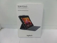 LOGITECH Slim Folio Case  Integrated Bluetooth Keyboard for iPad 5th and 6th Gen