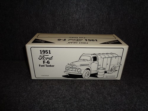 19-1836 FIRST GEAR TEXACO COLWELL 1951 FORD F-6 TANKER TRUCK / Factory Sealed E - Picture 5 of 12