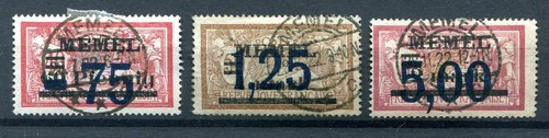 Memel 49/51 SET used 15EUR (77368)