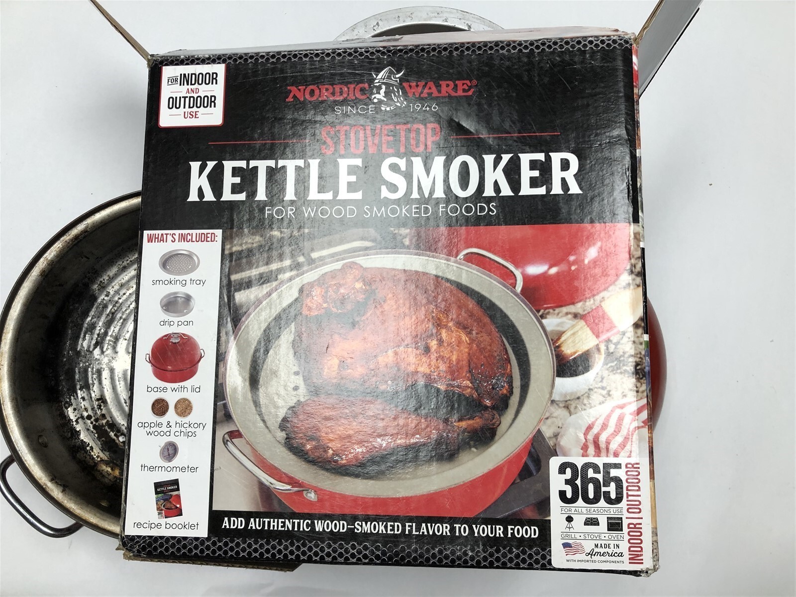 Nordic Ware 36550Nw Stovetop Kettle Smoker eBay