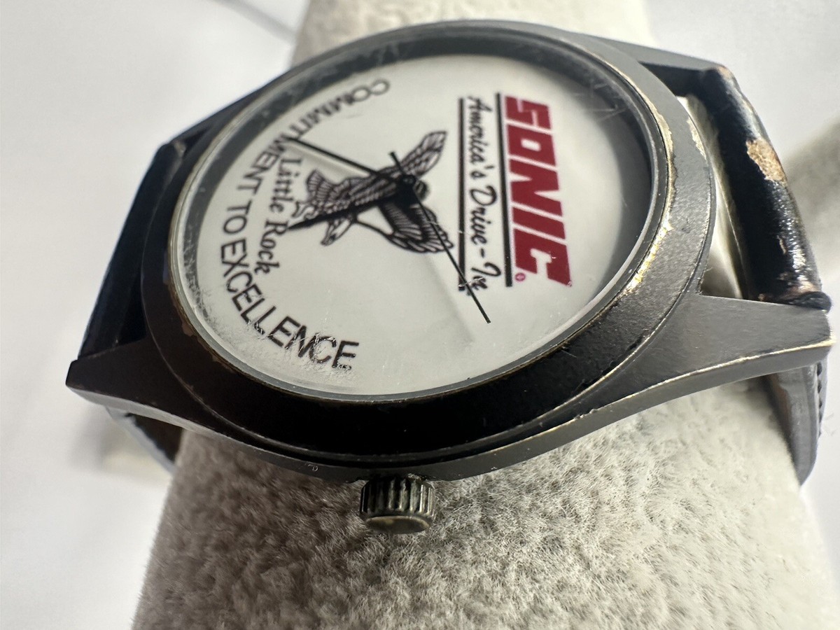 Sonic Fast Food Watch New Battery Mens Perfect Time Inc  display picture 3