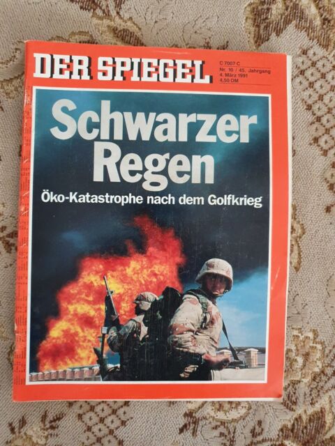 Zeitschrift Der Spiegel Geschenk Jubiläum Geburtstag 4. März 1991