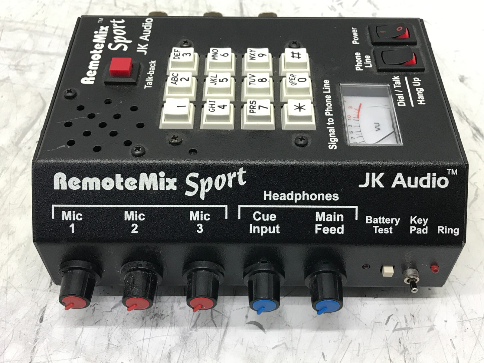 JK Audio RemoteMix Sport Remote Portable Phone Hybrid Line Handset Tap Interface