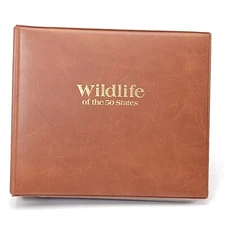 USPS First Day Issue Wildlife of the 50 states Complete Album June 13, 1987. PO