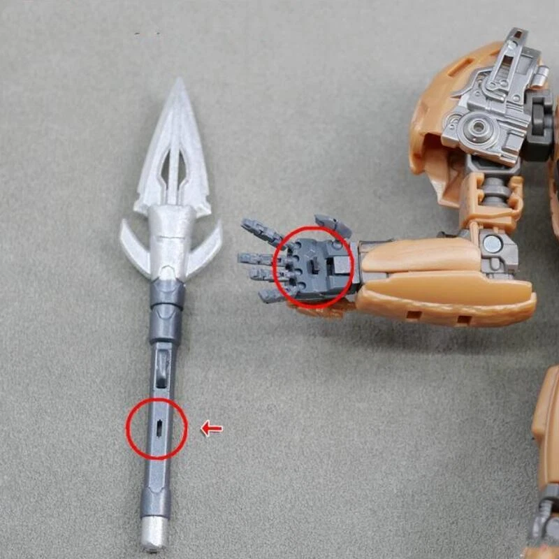 3D DIY Weapon Spear Replacement Foot Movable Hands Upgrade Kit For SS98 Cheetor - Image 3 of 4