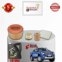 Set Service 4 Filter Und ÖL GeräT Ranger 3.2 Tdci 147KW 200CV Von 2011->