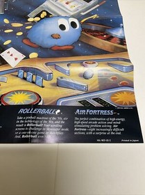 NES Nintendo HAI Game's poster ONLY! shows Lolo Air Fortress