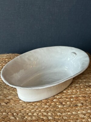 Astier de Villatte Alexandre Basket Dish - from France Japan JP