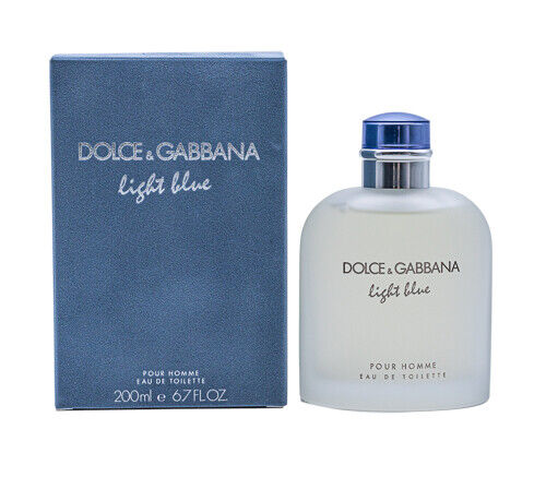 Light Blue by Dolce & Gabbana D&G 6.7 oz EDT Cologne for Men New In Box - Picture 1 of 1