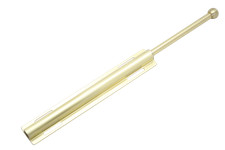 12" VALET ROD STANDARD FOR CLOSET SATIN BRASS COLOR CLOTHES HANGER