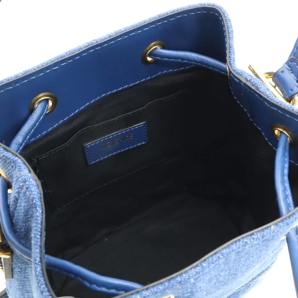 Bandolera Versace Denim Medusa Bucket 2 vías Foto 4 de 4