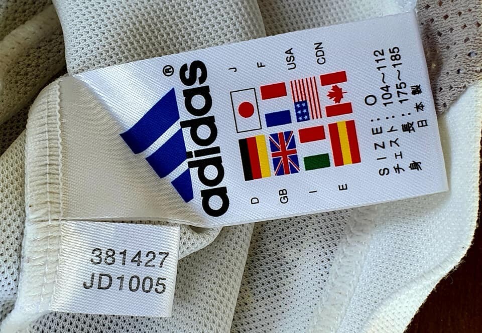 JAPAN 2002 WORLD CUP KOREA-JAPAN NAKATA 7 ADIDAS AWAY JERSEY