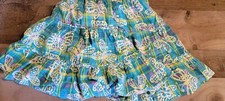 Childrens Place youth skirt butterfly plaid